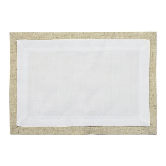 Unique Double Layer Design Table Placemat (13"x19"-Set of 4)
