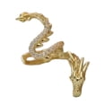 thumbnail image 1 of Unique Dragon Ear Cuff Adornment Stylish and Fashionable Clip On Earrings for Non Pierced Ears Dainty Ear Jewelry Charm, 1 of 8