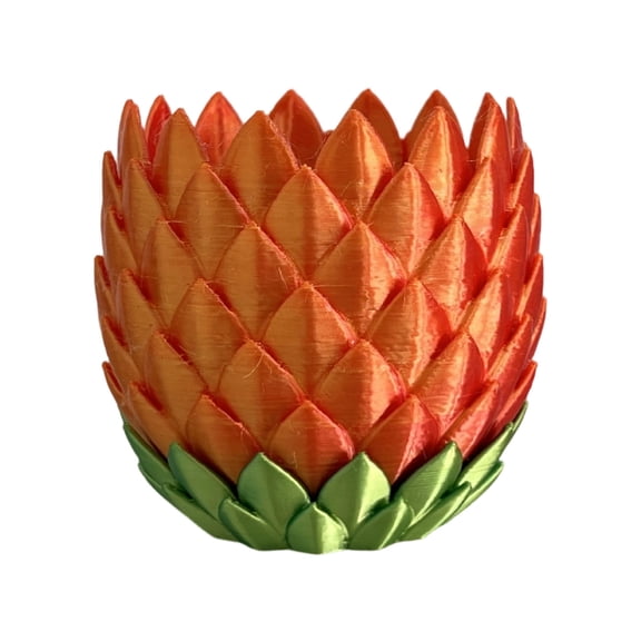 Unique Dragon Scale Textured Planter Flower Pots With Builtin Drip Tray For Succulents Modern Offices Home Decors