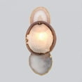 Unique Elegance Natural Organic Agate Glow Artistry Sconce 17",Wall