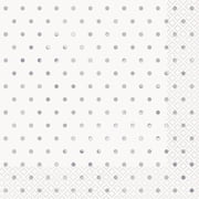 Unique Elegant Dots Luncheon Napkins 8pc Silver