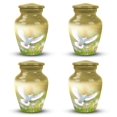thumbnail image 1 of Unique Eternal Dove Ash Cremation Urn - Funeral Urns For Adult Ashes Women - Ashes Urns Human Remains - Urn For Human Ashes Adult Men - Cremation Urns For Ashes (Size -3Inch, 4Pcs), 1 of 5