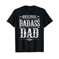 thumbnail image 1 of Unique Fathers day gift ideas Original BadAss Dad t shirt T-Shirt, 1 of 5