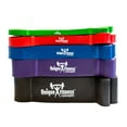 thumbnail image 1 of Unique Fitness Concepts  Resistance Bands 5 Piece Set w/ Bag & Exercise Guide, 1 of 4