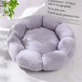 thumbnail image 1 of Unique Flower-Shaped Dog Mat  Dog Beds for Large Dogs Comfortable Sleep Pet Bed for Indoor and Outdoor Use (Grey,40CM), 1 of 6