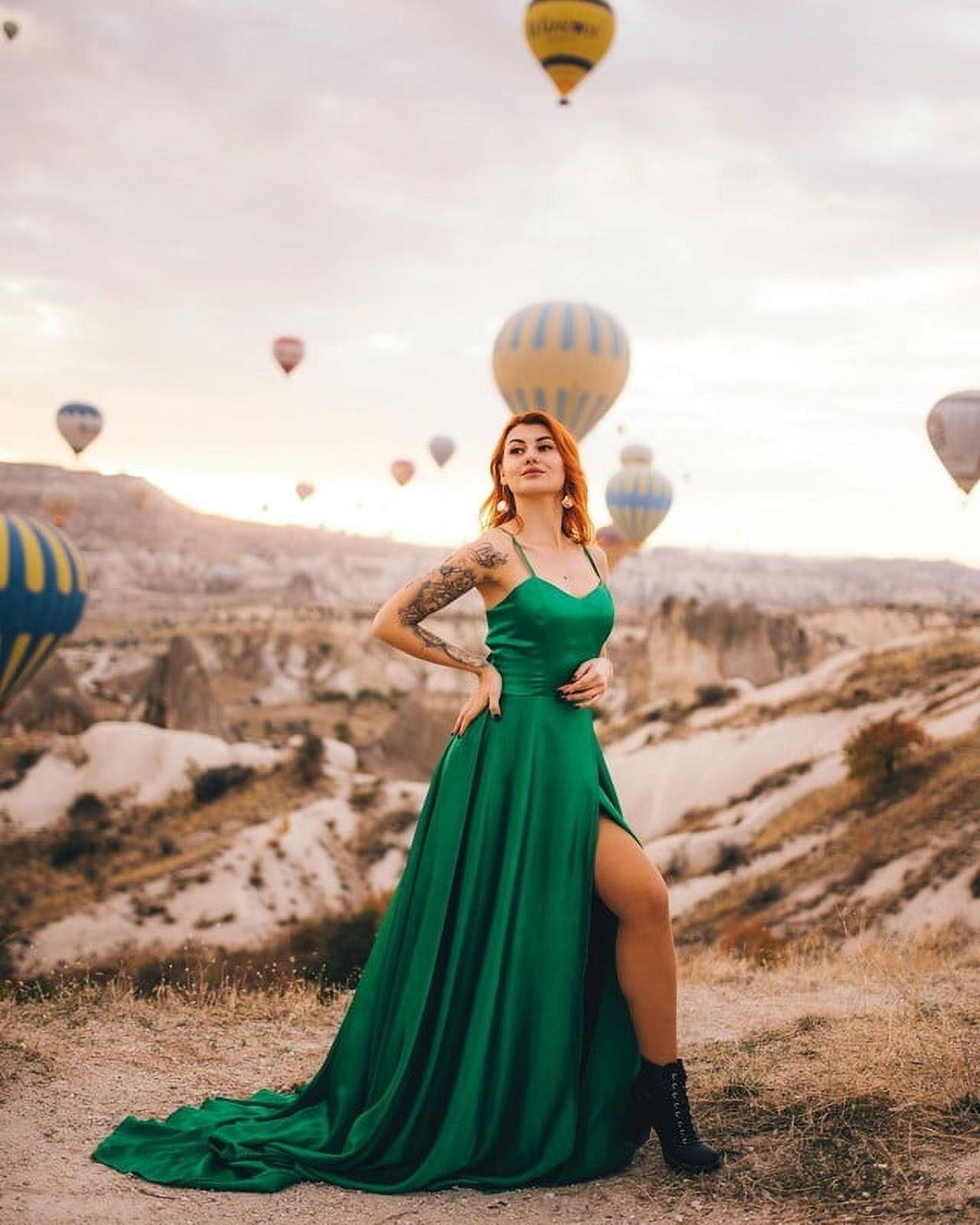 flowy dress for photoshoot Vienna Gown main image 0