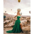 thumbnail image 1 of Unique Flying Dresses Photoshoot Dress | Flowy Dress | Satin Dress | Long Flying Dress, 1 of 8