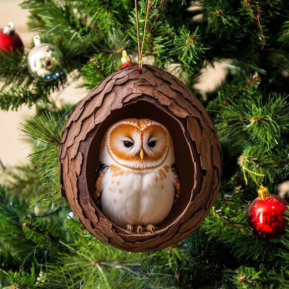 Unique Forest Animals Ornaments for Christmas Tree, Cute Ornaments Christmas Tree Hanging, Decorations for Christmas Tree(1PCS)