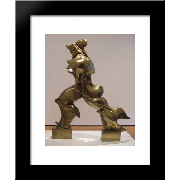 Unique Forms of Continuity in Space 20x24 Framed Art Print by Umberto Boccioni