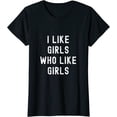 thumbnail image 1 of Unique Funny Lesbian LGBT Pride T-Shirt Gift, 1 of 3