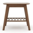 thumbnail image 1 of Unique Furniture Mid-Century Modern Night Stand in Walnut Stain, 1 of 5
