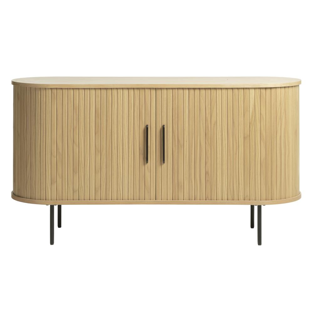 Unique Furniture Engineered Wood Rounded Sliding Door 55