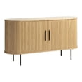 thumbnail image 1 of Unique Furniture Modern 2-Door Slideboad in Natural Oak, 1 of 9
