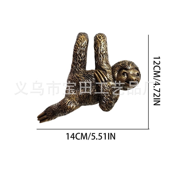 Unique Garden Hanging Statue Outdoor Flower Pot Decor Resin Animal Figurine For Garden Flowerpot Hanging Animal Decoration
