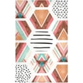 thumbnail image 1 of Unique Geometric Pattern Tea Towels 4 Pack Kitchen Dish Cloth with Hanging Loop, 18"x28" Lint-Free Absorbent Towel for Kitchen Drying Wiping and Cleaning, 1 of 7
