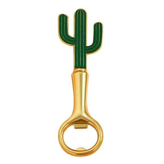 Unique Gold-Handled Jar and Can Beer Bottle Opener: Sturdy, Portable, and Perfect for Weddings, Parties, and Mexican-Themed Events