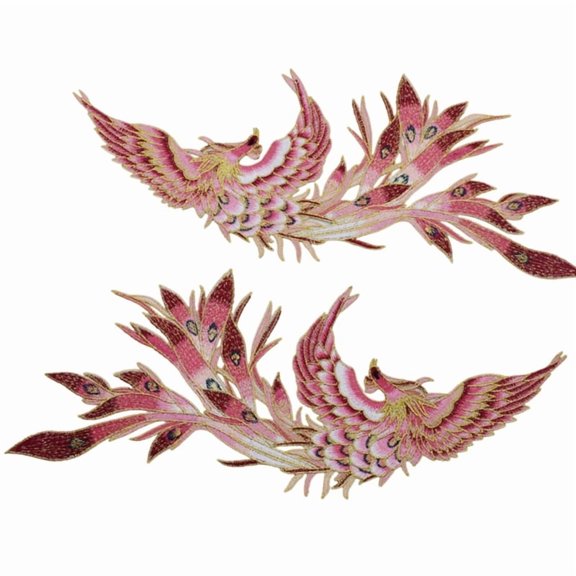 Unique Gold Outlined Embroidery Patches Set For DIY Fashion Creation