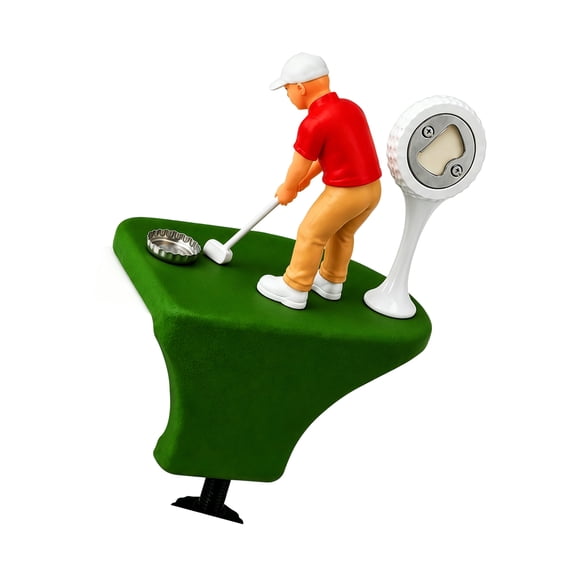 Unique Golf Design Bottle Opener A Fun Tool For Outdoor Activity And Home Barwares Accessories Party Games Gifting