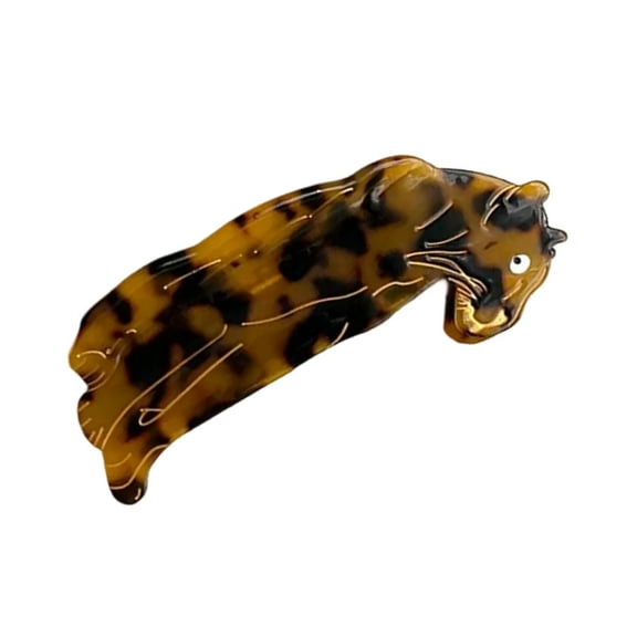 Unique Hair Claw Clip Large Leopards Hair Claw Head Adornment Lovely Valentine's Day Funny Ornamentation