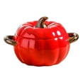 thumbnail image 1 of Unique Halloween Ceramic Pumpkin Tableware Milk Oatmeal Breakfast Tableware Holiday Gift Tableware, 1 of 7