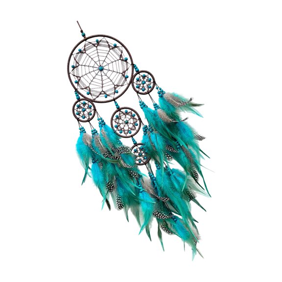 Unique Handcrafted Dream Catcher Wall Art With Iron Rings And Soft Feathered Tassels For Weddings Party Decoration