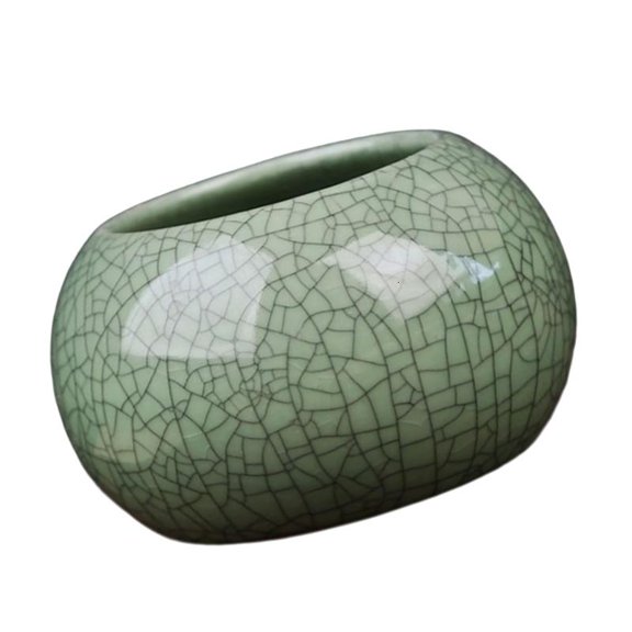 Unique Handmade Ceramic Vase Planter With 300ml Capacity For Hydroponics And House Deck