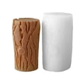 thumbnail image 1 of Unique Handmade Moulds Tree Stump Shape Candle Silicone Molds Suitable for Crafting Enthusiasts and Home Decors Lovers, 1 of 10