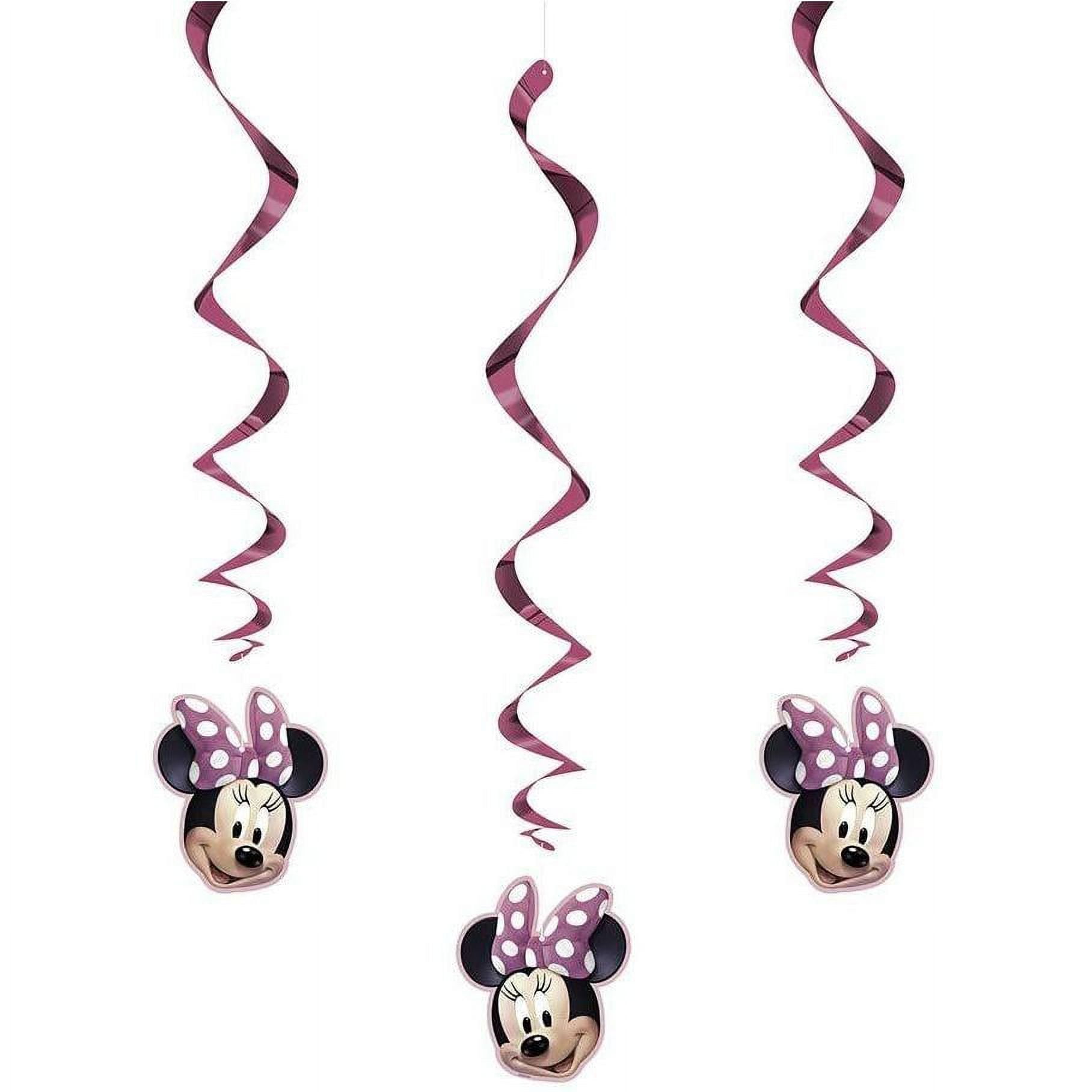 30pcs Mickey Mouse Birthday Hanging Swirl Decorations, Ceiling Streamers  Mini Mouse Birthday Party Supplies, Hanging Swirls Party Favors for Kids  Boys