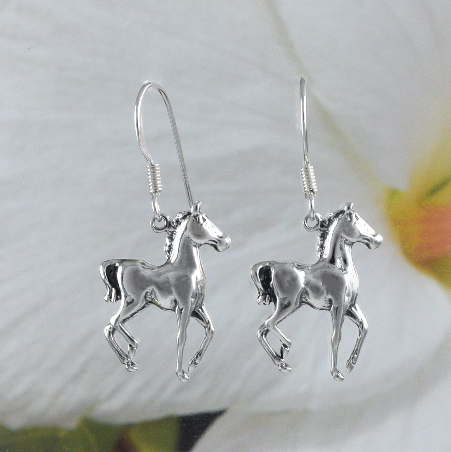 Orecchini a cerchio per ragazze in argento Sterling 925 con
