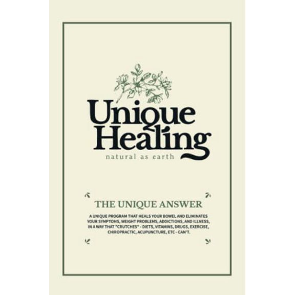 Pre-Owned Unique Healing (Paperback) 9781456750664