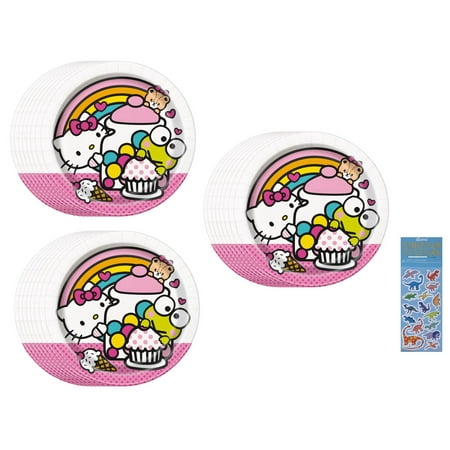 Unique Hello Kitty Birthday Party Supplies Bundle, 25 Pieces