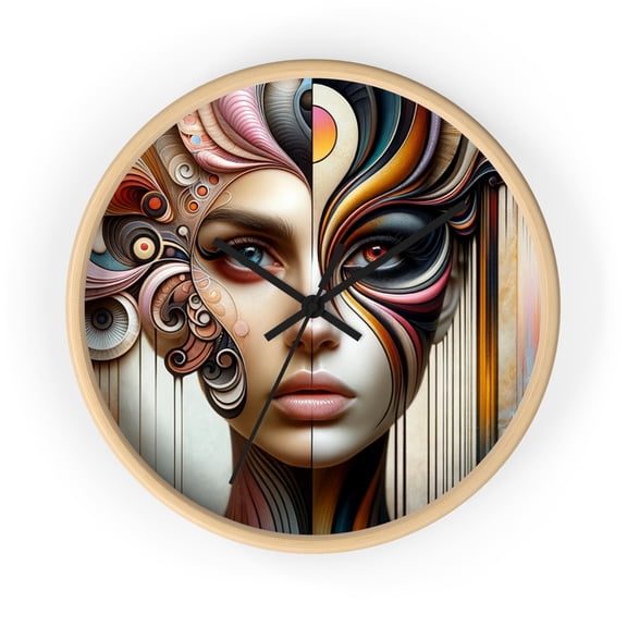 Unique Artistic Wall Clock