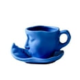 thumbnail image 1 of Unique Human Face Art Design Creative Ceramic Mug With Strange Shape Personality Decorative Cup, Ideal For Daily Tea Coffee Suitable For Home Office Study, 100 Ml Capacity Elegant, 1 of 4