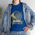 thumbnail image 1 of Unique I Play Heavy Metal French Horn  Brass Tee T-shirt, 1 of 2