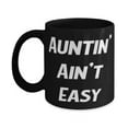 thumbnail image 1 of Unique Idea Aunt, Auntin' Ain't Easy, Mother's Day 15oz Mug For Aunt, 1 of 2
