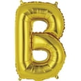 thumbnail image 1 of Unique Industries 14" Gold Solid Print Birthday Balloon, 1 of 3