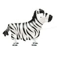 thumbnail image 1 of Unique Industries 8" Paper Foil Zebra Walking Balloon, 1 of 3