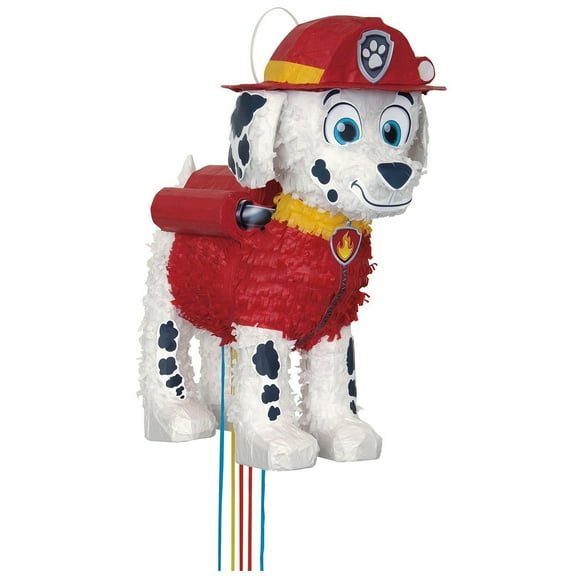 Unique Industries Assorted Colors Asymmetrical Birthday Pinata, 14" x 16"