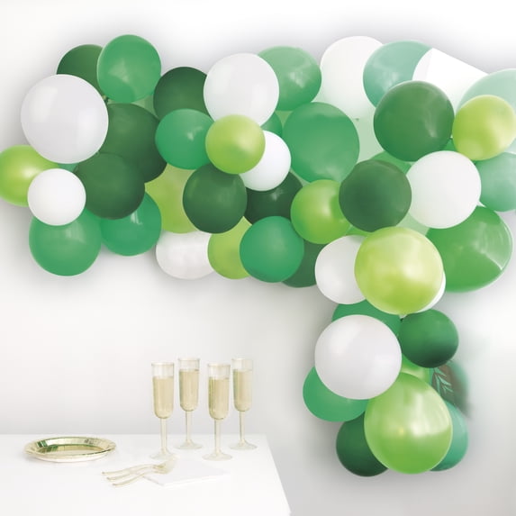 Unique Industries Assorted Colors Birthday Balloons, 40 Count