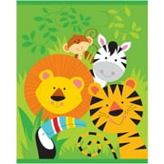 Unique Industries Assorted Colors Birthday Party Bags, 8 Count