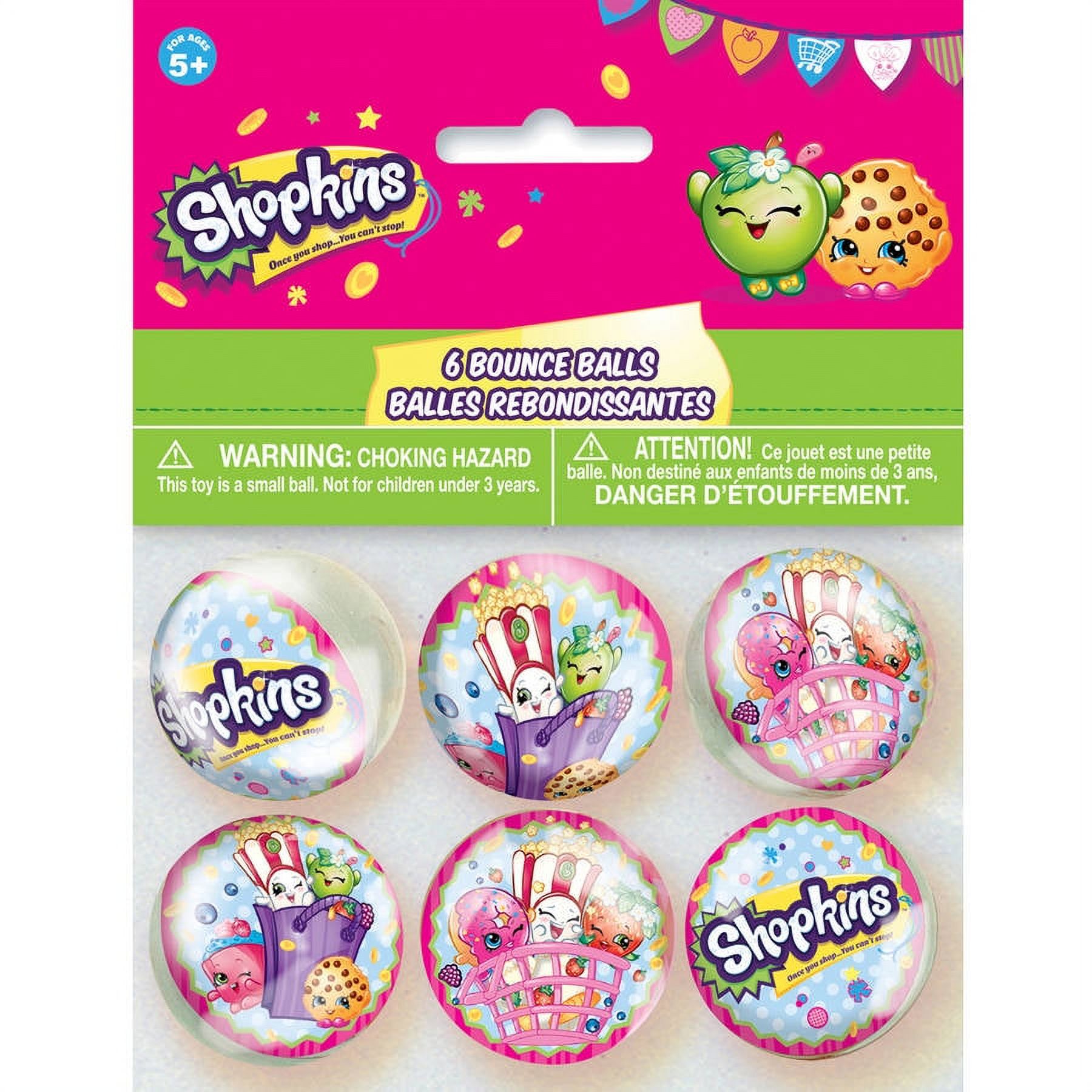 Unique Industries Assorted Colors Birthday Party Favors, 6 Count - image 1 of 2