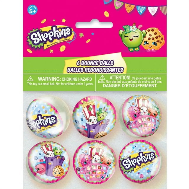Unique Industries Assorted Colors Birthday Party Favors, 6 Count