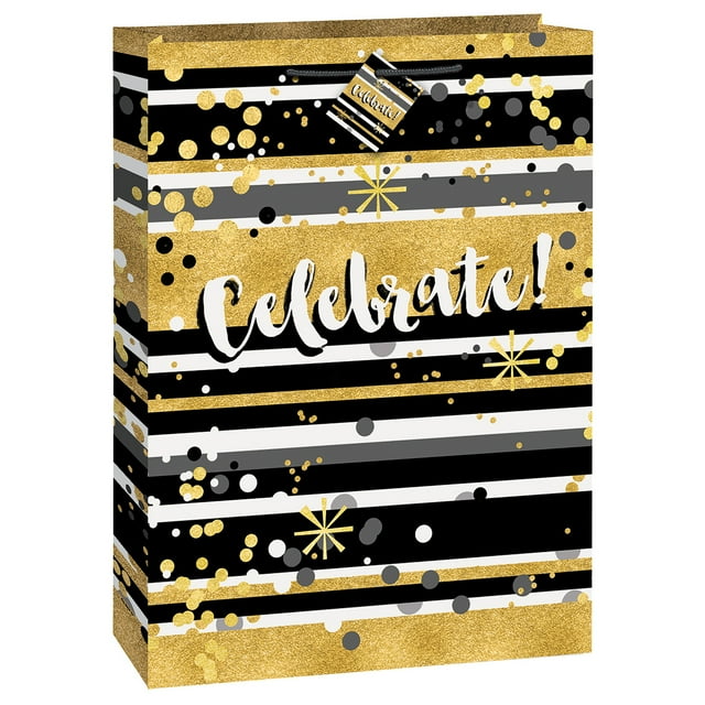 Unique Industries Assorted Colors Gift Bags