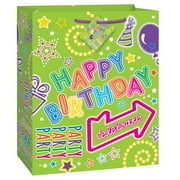 Unique Industries Assorted Colors Graphic Prints Gift Bag