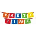 thumbnail image 1 of Unique Industries Assorted Colors Party Banner, 72" x 6", 1 of 2