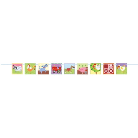 Unique Industries Assorted Colors Party Banner, 84" x 6" price history and forecast - Unique Industries 72462