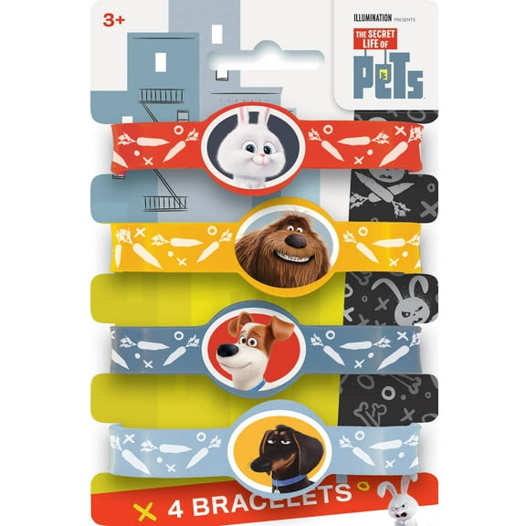 Unique Industries Assorted Colors Party Favors, 4 Count