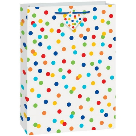 Unique Industries Assorted Colors Polka Dot Birthday Gift Bags price history and forecast - Unique Industries 58260