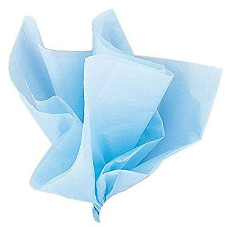 (5 pack) (5 Pack) Tissue Paper Sheets, 26 x 20 in, Baby Blue, 10ct
