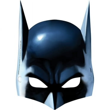 Unique Industries Batman Multi-color Cardstock Birthday Costume Mask, for Child